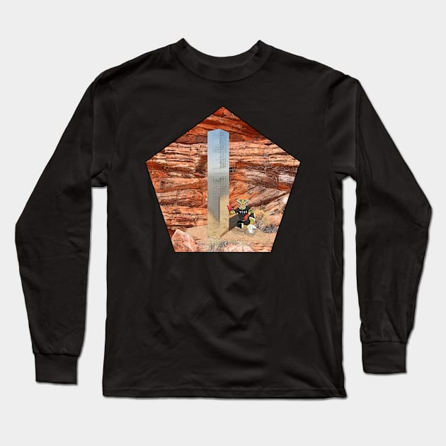 Monolith In Utah Two Faces Frog Long Sleeve T-Shirt by UMF - Fwo Faces Frog